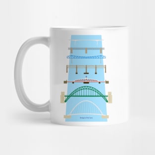 Bridges of the Tyne Mug